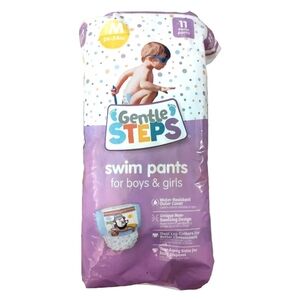 Gentle Steps Swim Pants for Boys & Girls, Size Medium, 24-34 lbs, 11 Swim Pants